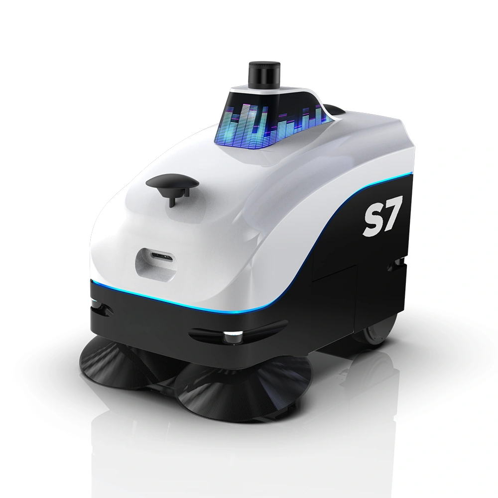 S7 Geniş Alanlar İçin Dış Mekân Otonom Temizlik Robotu