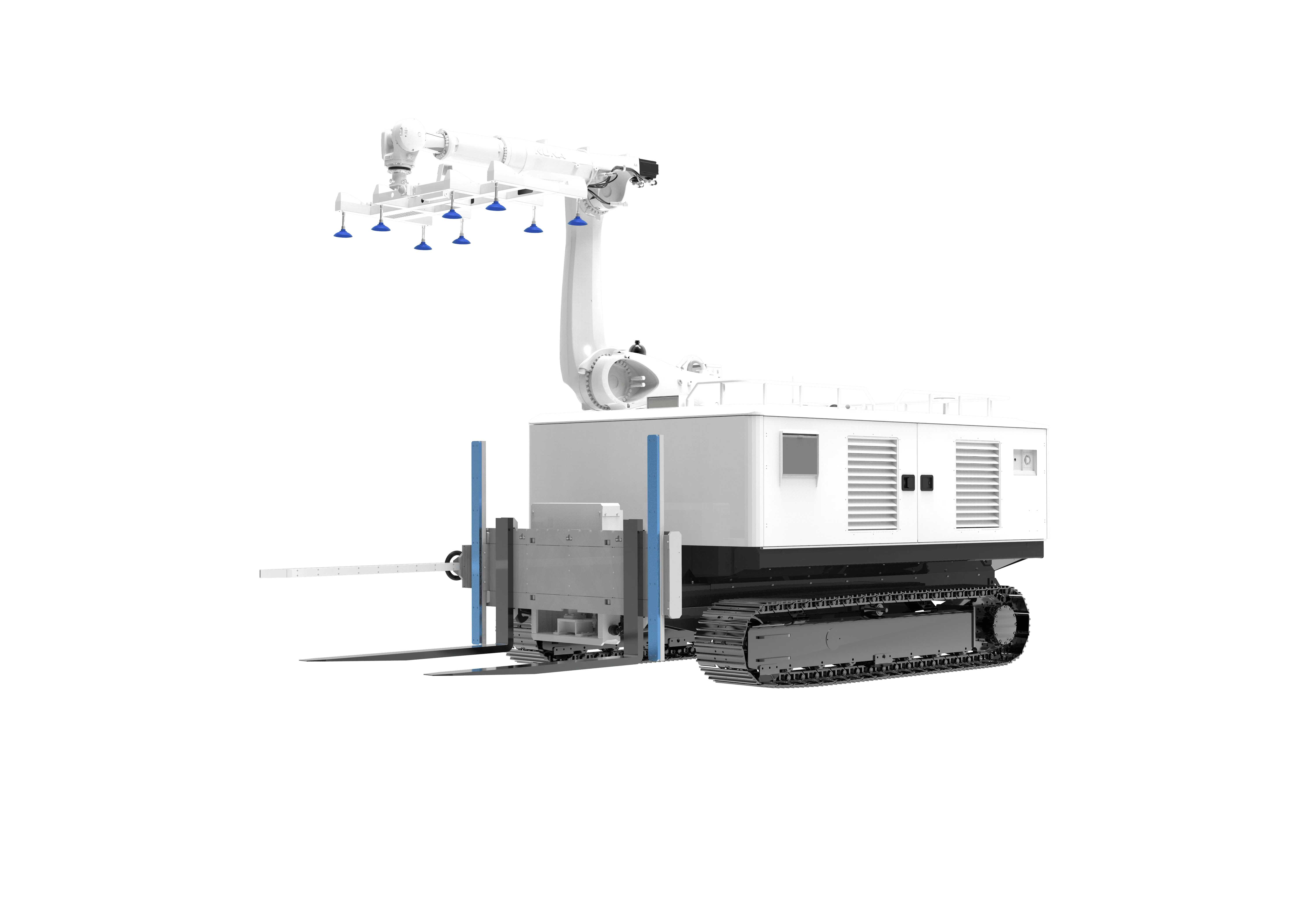 Güneş Paneli Modül Montaj Robotu - SATURN MF400